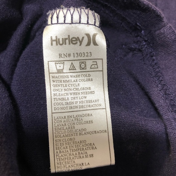 Hurley XL Youth Tee T-Shirt - Picture 3 of 5